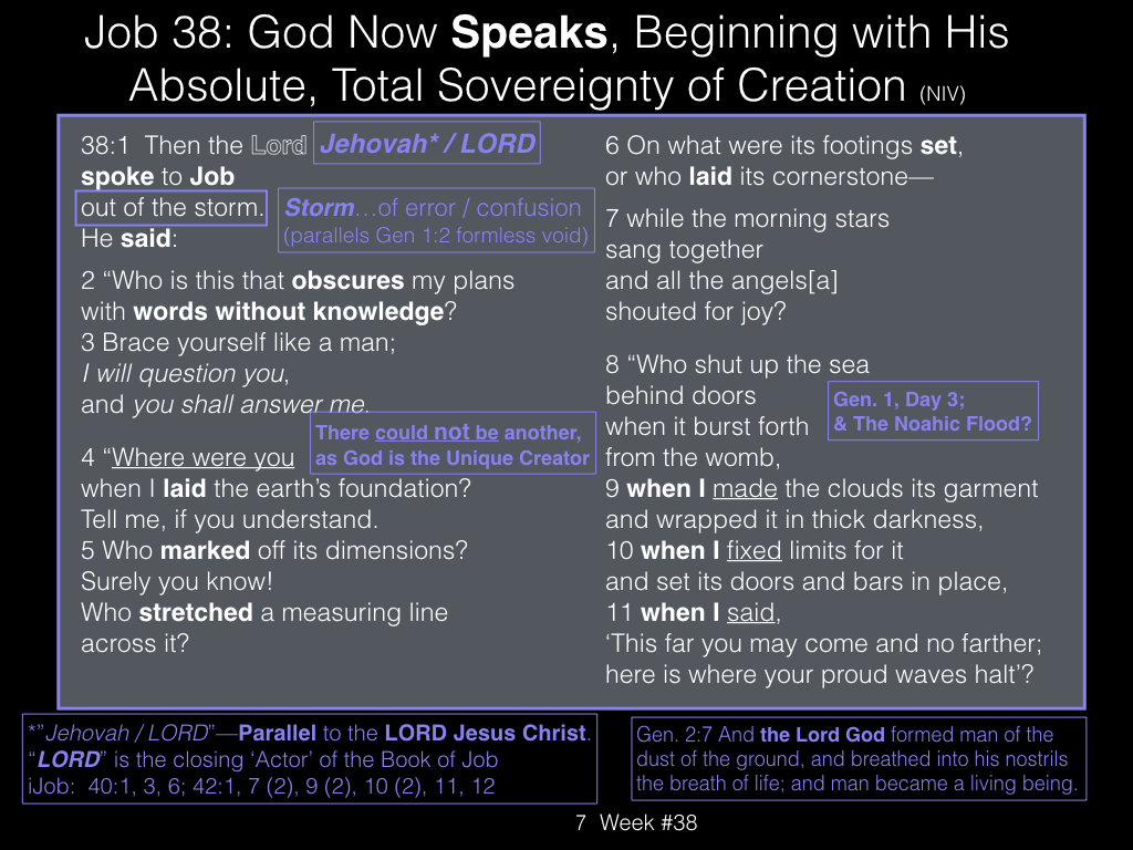 Book of Job, Week #38.007